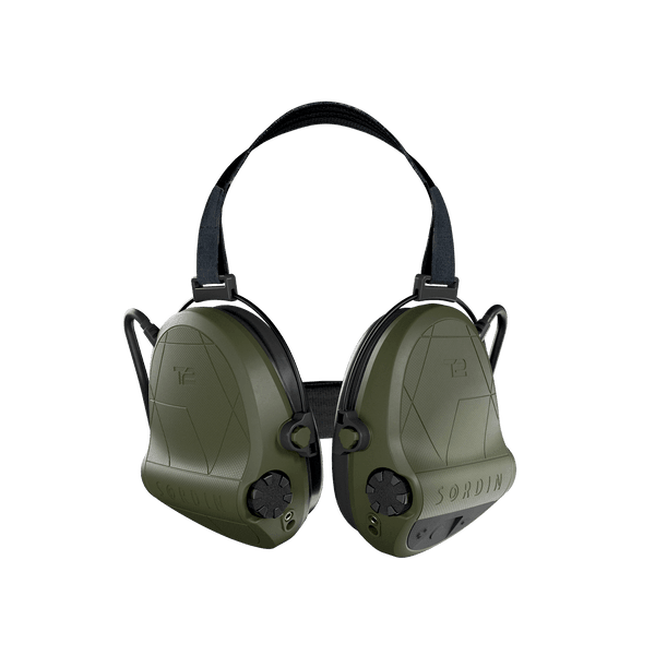 Sordin T2 Memory Foam Neckband Green Hearing Protector 303006-20P - Main Image