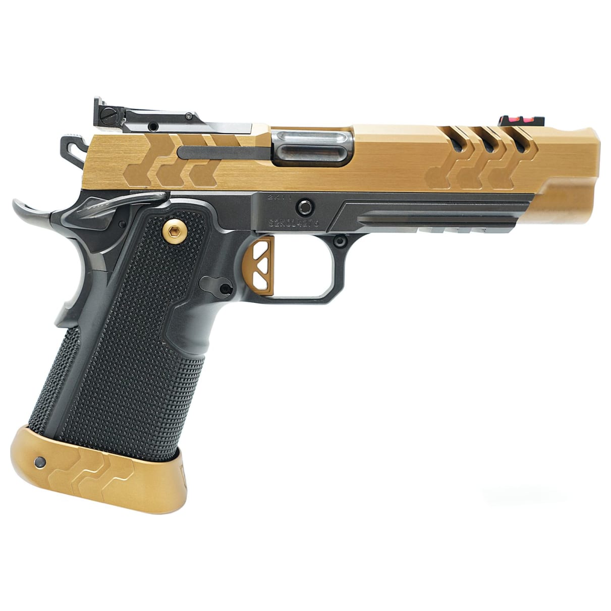 Kimber 2K11 Comp 9mm Magwell Optics Ready Adjustable Sights Coyote Pistol w/(1) 17rd & (2) 20rd Mags 3500093 - Main Image