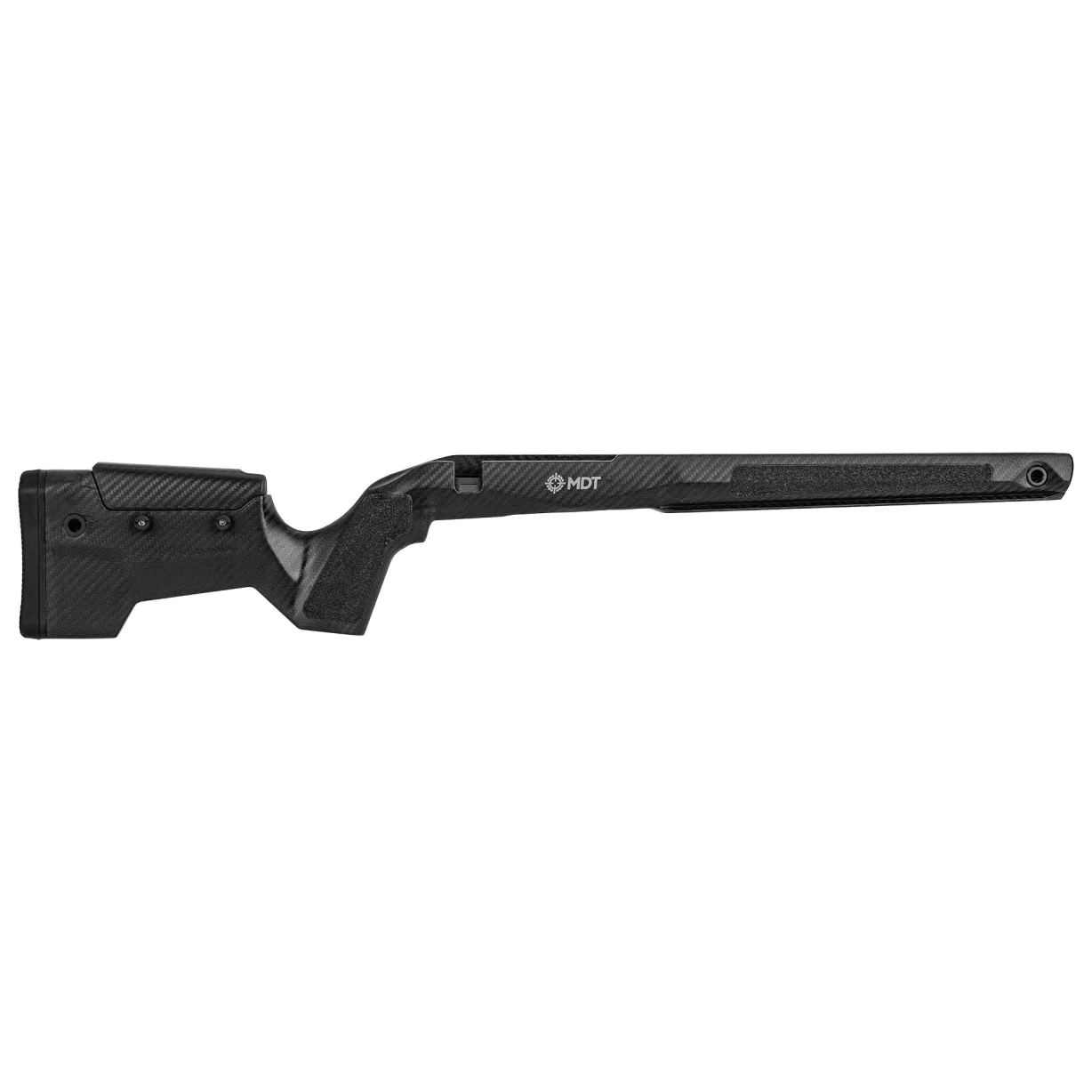 MDT CRBN Remington 700 Long Action RH Fixed ARCA Black Carbon Fiber Hunter Kit 116117-CCF