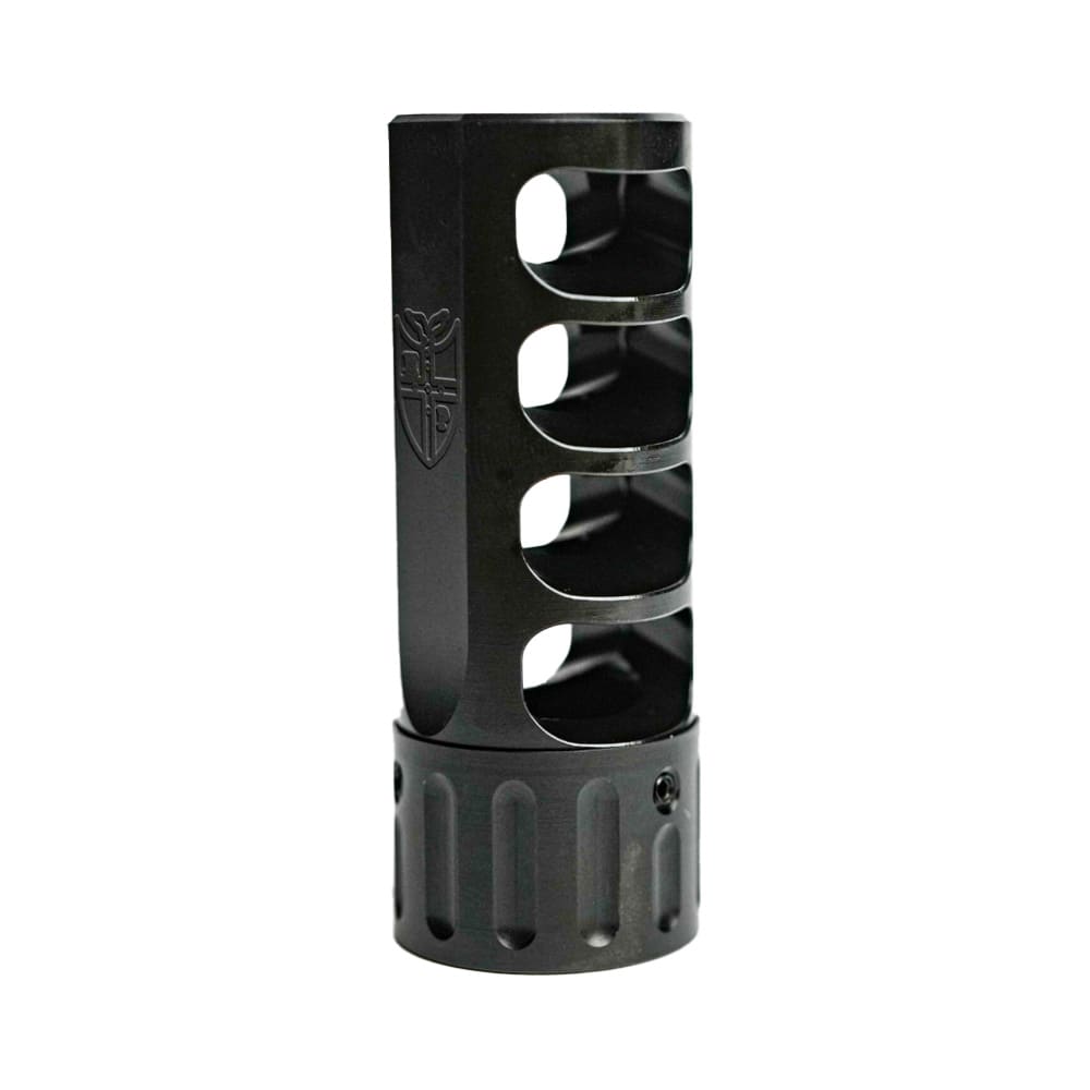 Hawkins Precision Backdraft .875 5/8-24 6.5mm Self-Timing Muzzle Brake 104B-0875-6.5MM