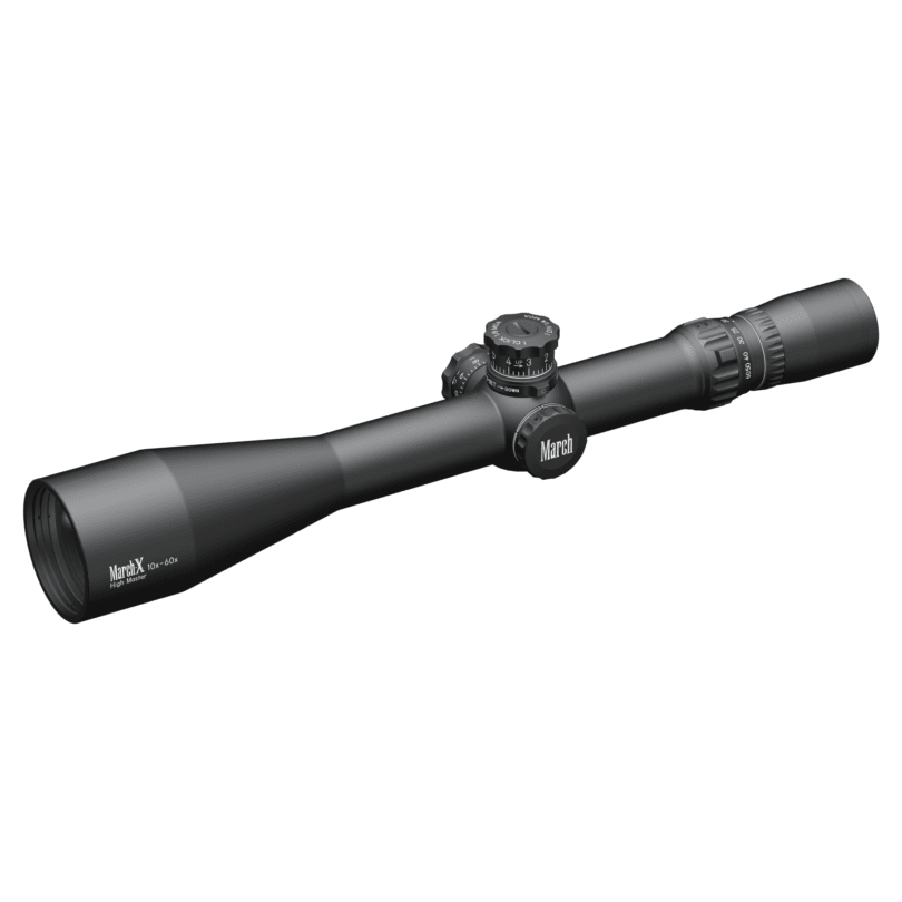 March X "High Master" 10-60x56 MTR-5 Reticle 1/8MOA Riflescope D60HV56TM