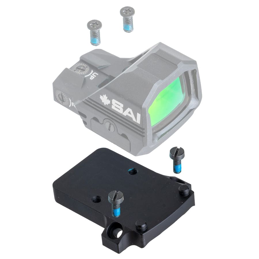 SAI Optics Mini Red Dot Black Mounting Plate for Specter Combat Scopes SAI-RD-DRM - Main Image