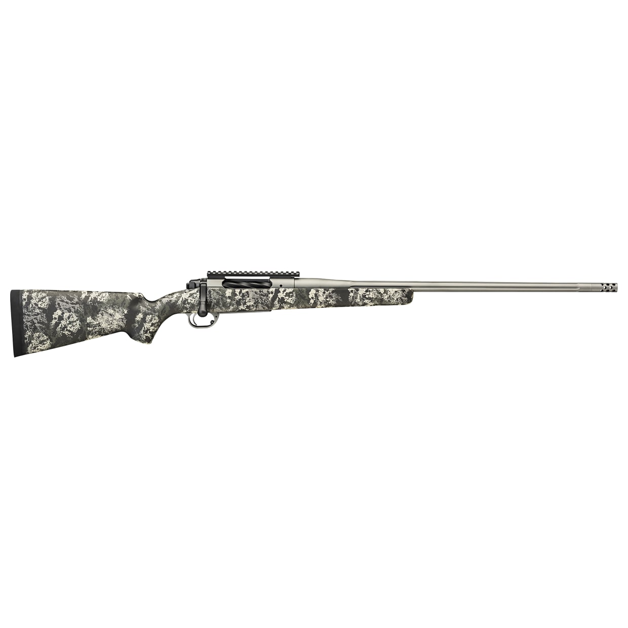Springfield Armory Model 2020 Boundary 7mm PRC 24"Fluted Bbl Camo Rifle w/Carbon Fiber Stock, Pic Rail, Radial Brake, 3rd Internal Mag BAB9247PRCY - Main Image