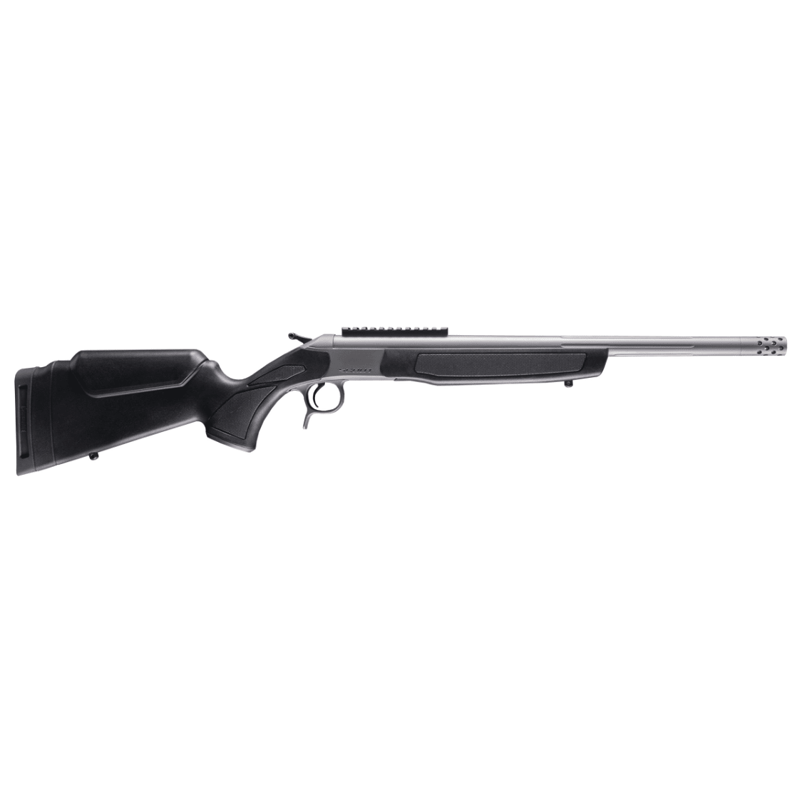 SCOUT SS TD - Stainless Steel | Black - 0 MOA Pic Rail - 360 BUCKHAMMER - 20" bbl Fluted - Thrd 5/8x24 + Brake CR4440S