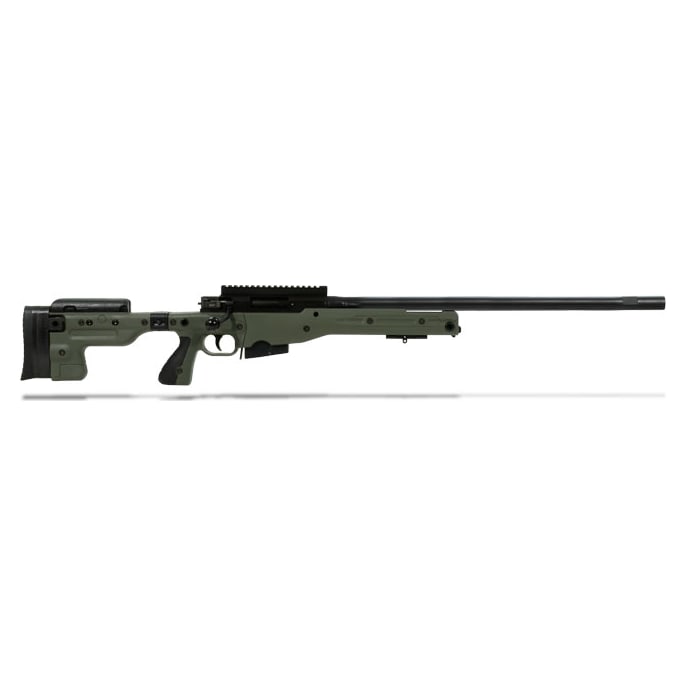 Accuracy International AT Rifle - Folding Green Stock - 308 Win 24 inch non threaded bbl - small firing pin