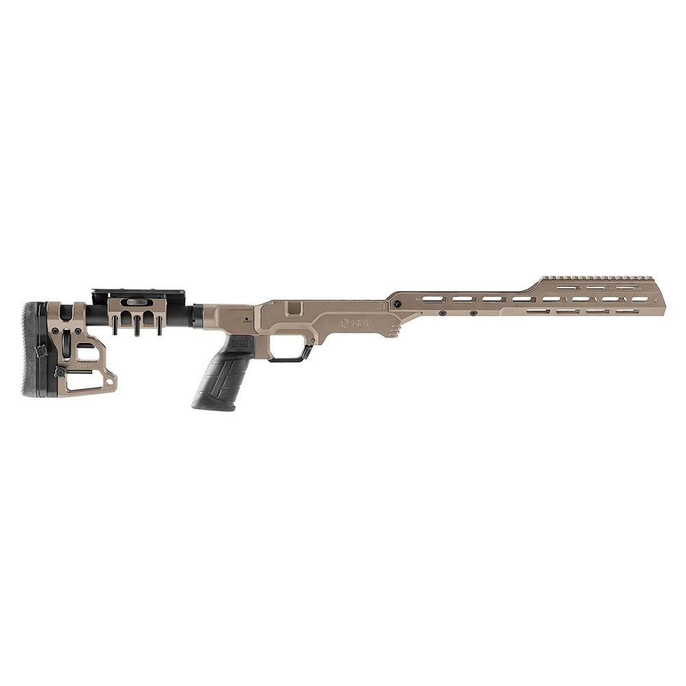 MDT Competitor LSS Gen3 Remington 700 SA RH FDE Chassis System 114633FDE