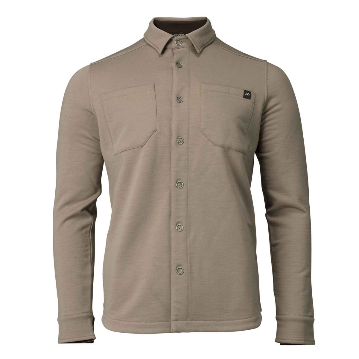 First Lite Men's Rugged Wool Field Shirt Walnut XL MTRWFWNXL
