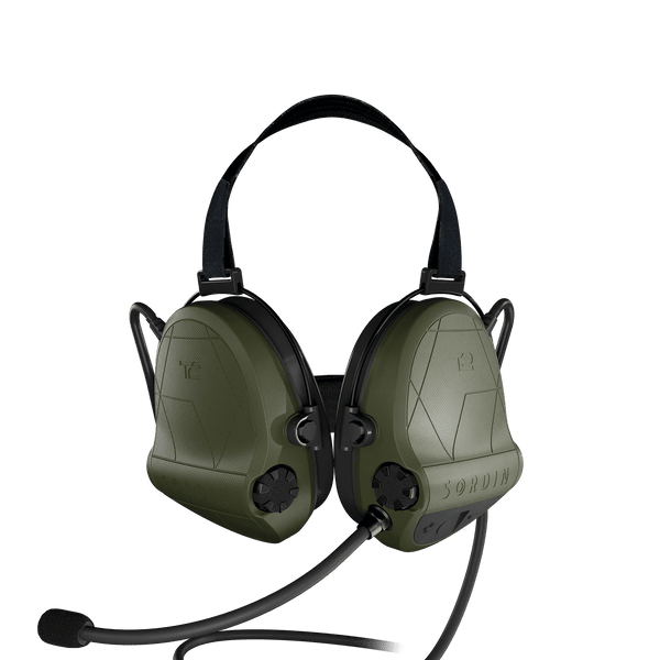 Sordin T2 CC Memory Foam Neckband Green Hearing Protector 304006-20P - Main Image