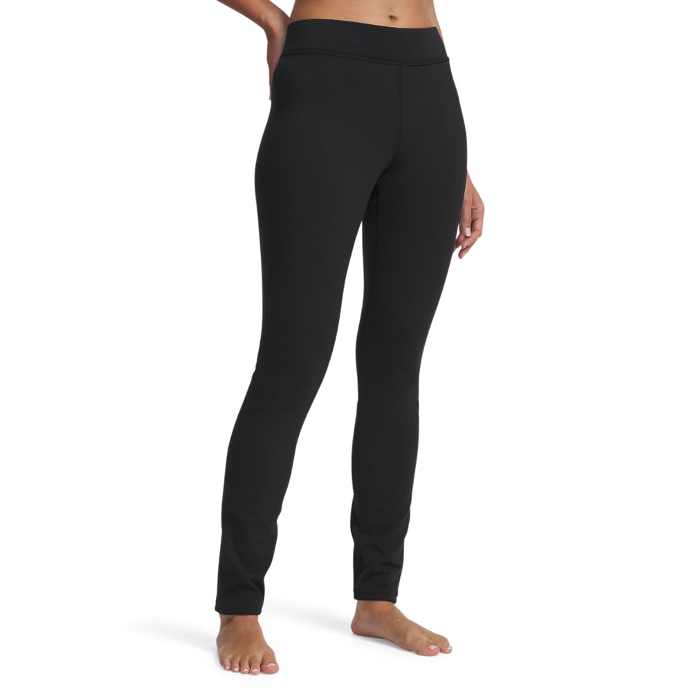 Under Armour Women's Coldgear Base 3.0 Black/White Leggings 6004068-00200 - Main Image