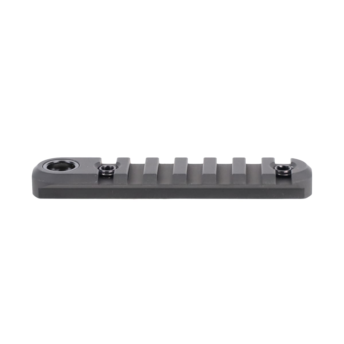 Accuracy International 80mm/3.15" Black Accessory Rail (AXSR Rail Only, No Fixings) 100-19-001534BL - Main Image