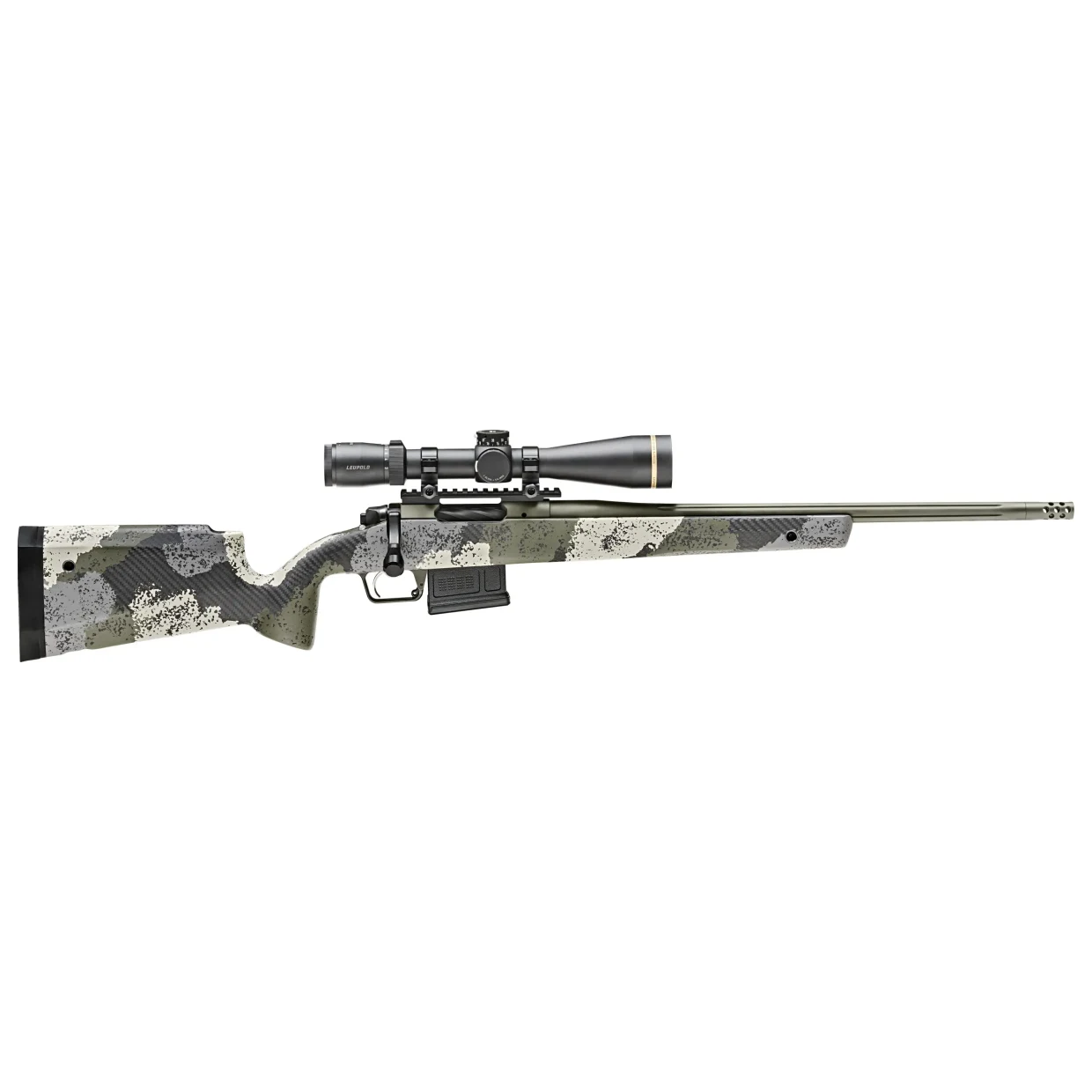 Springfield Armory Model 2020 Waypoint 6mm Creedmoor 20" Bbl Evergreen Rifle w/ Carbon Fiber Stock, Pc Rail, 1x5rd AICS Mag BAW9206CMG - Main Image