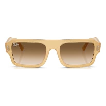 Ray-Ban Lukas Transparent Beige Clear Gradient Brown 0RB4454-68065156