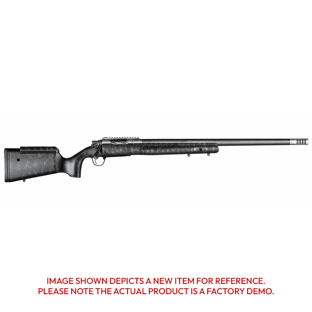 Christensen Arms FACTORY DEMO ELR 7mm PRC 26" 1:8" Carbon Fiber Bbl Black w/Gray Webbing Rifle 801-07006-00_CP06347