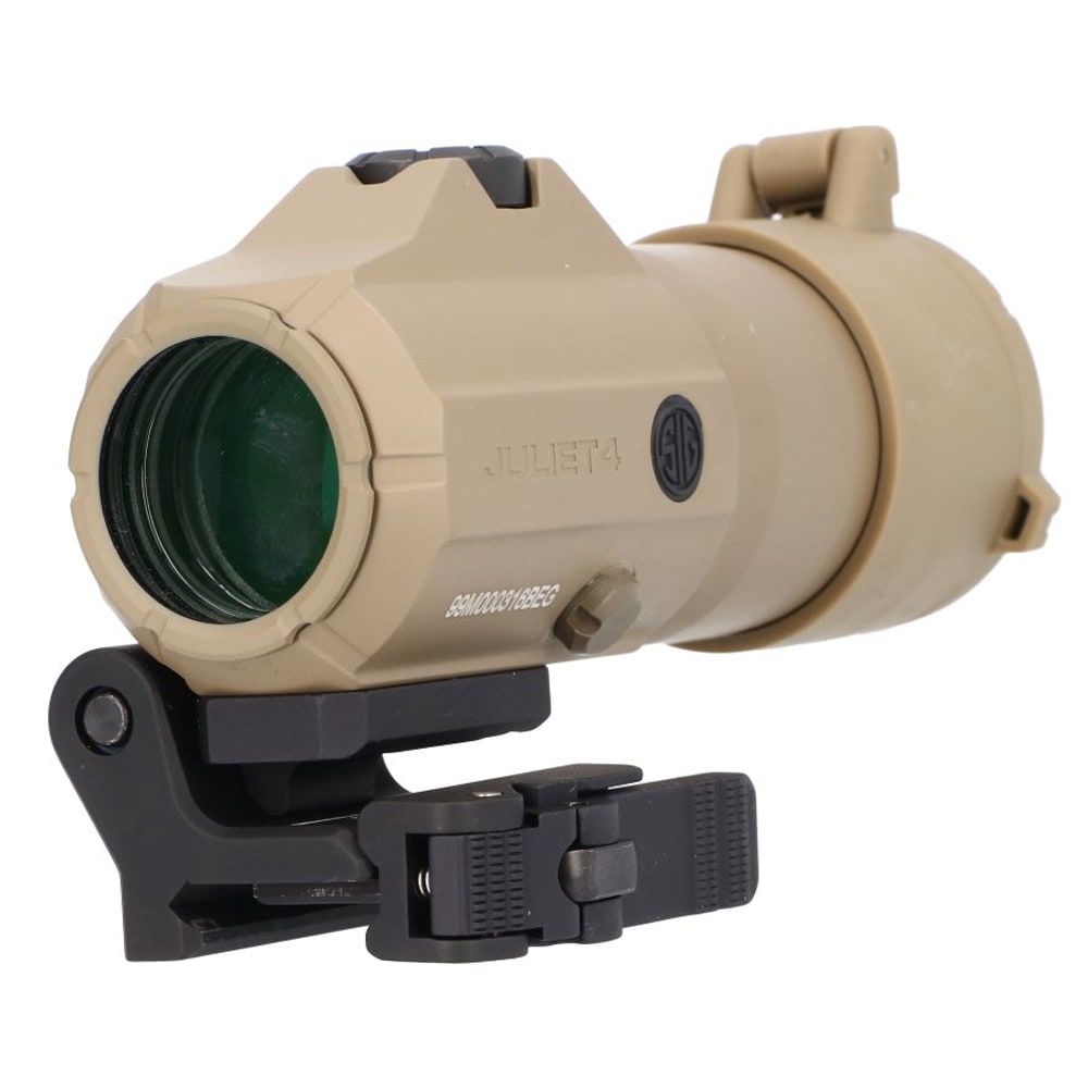 Sig Sauer Juliet4 Magnifier 4x24 Powercam QR Mount w/ Spacers Black SOJ41002