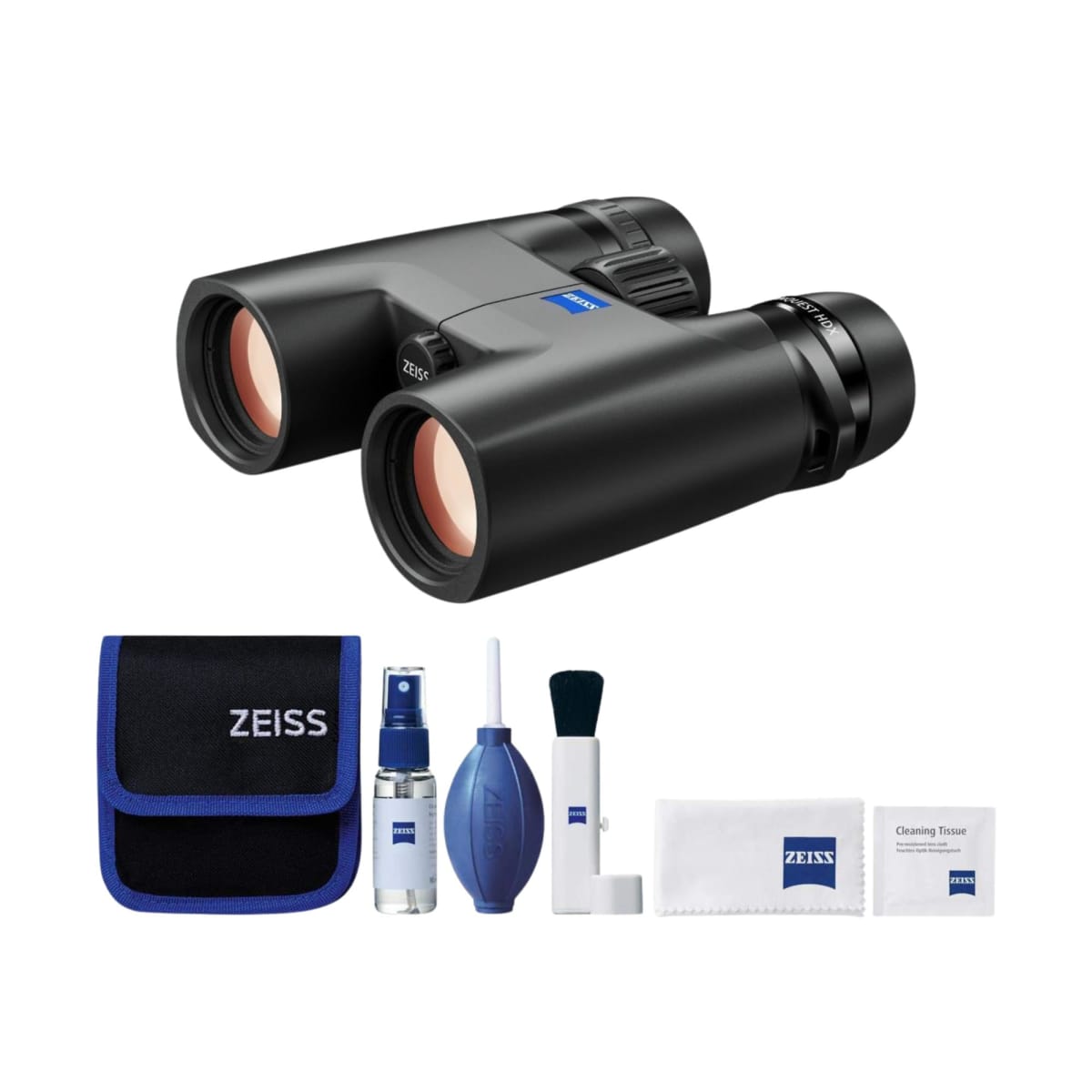 Zeiss Conquest HDX 8x32 Bino & Lens Cleaning Kit - Main Image
