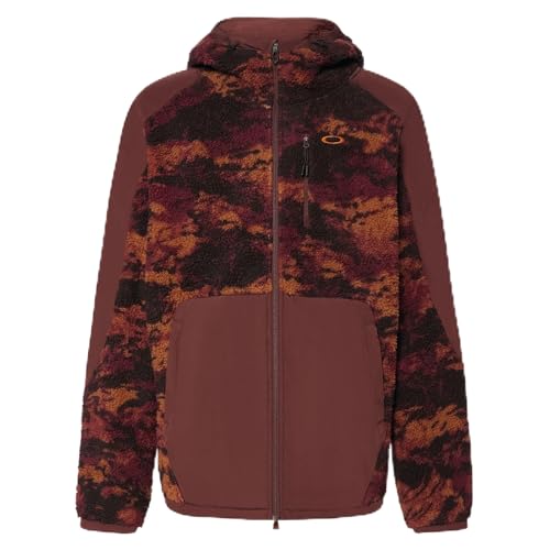 Oakley Caribou Full Zip Sherpa Tiger Camo Red XXL FOA406114-43YXXL