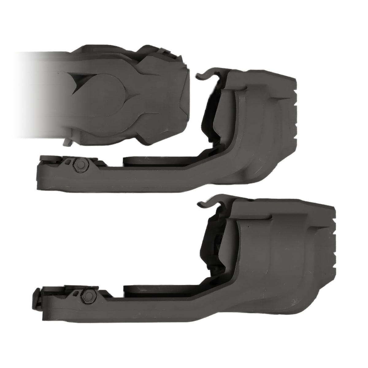 Strategic Sciences MFMD-.338-4.0KIT Black MD Suppressor w/SD Short & SDX Long Extensions MFMD-.338-4.0-KIT-3/4X24-BK