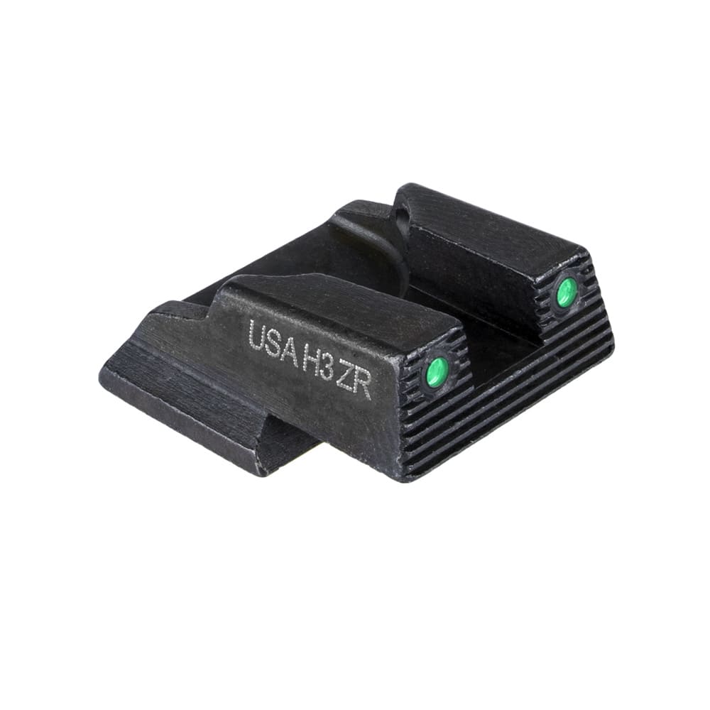 Ameriglo Green Tritium 2-Dot Rear Sight .260" Height Square-Notch for S&W Bodyguard 2.0 SWBG-875R - Main Image
