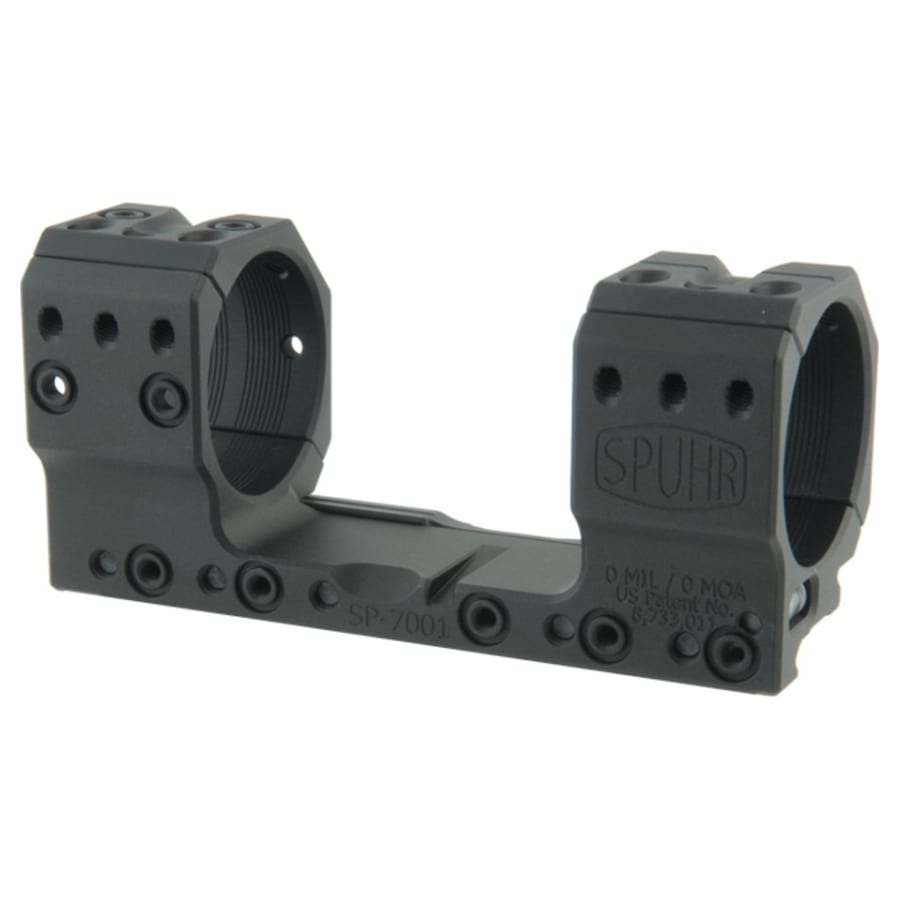 Spuhr Steel Side Clamp Picatinny Scope Mount 40mm H30mm/1.18" 0MIL/0MOA PIC SP-7001M