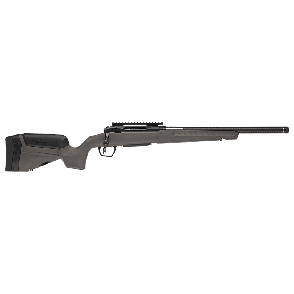 Savage Arms Model 110 CARBON HUNTER PRO .350 Legend 18"Bbl 1:16 Carbon Fiber Black-Cerakote Action w/ Adj.Trigger 1-Piece Rail Bolt Action Rifle 32963 - Main Image