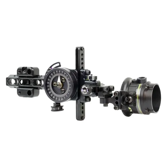 Spot Hogg Hogg Father Pro DT Double-Pin Left-Hand ROTI Bowsight w/ .010 Fiber Optic Pins HFPDT2LH10ROTI - Main Image