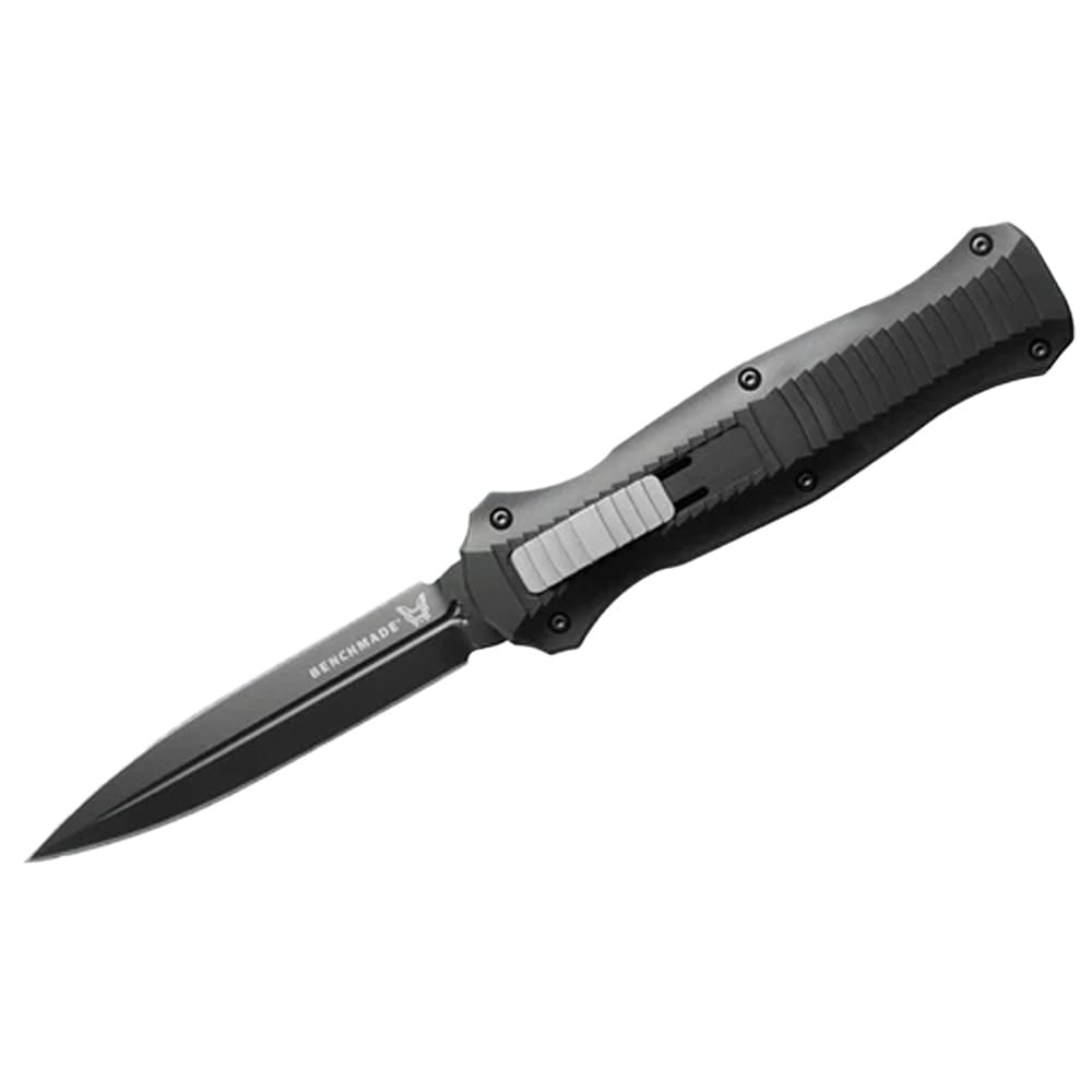 Benchmade McHenry Infidel Out-the-Front Auto Black Aluminum Knife 3300BK