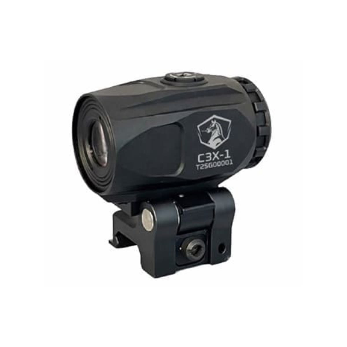 Colt Optics C3X-1 Flip Mount No Reticle Black 3X Magnifier M3X-101 - Main Image