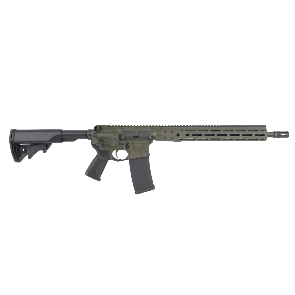 LWRCI I CDI Direct Impingement .300 Blackout 16" 5/8x24 TPI 1/7" Bbl M-LOK OD Green RH CA Compliant Rifle ICDIR3ODG16MLCAC