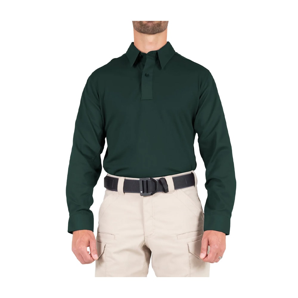 First Tactical Men's V2 Pro Performance Long Sleeve Shirt Spruce Green 111015-812 - Main Image