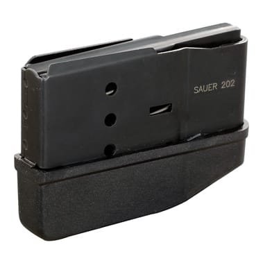 Sauer 202 Magazine Magnum 4 Round Synthetic Floorplate