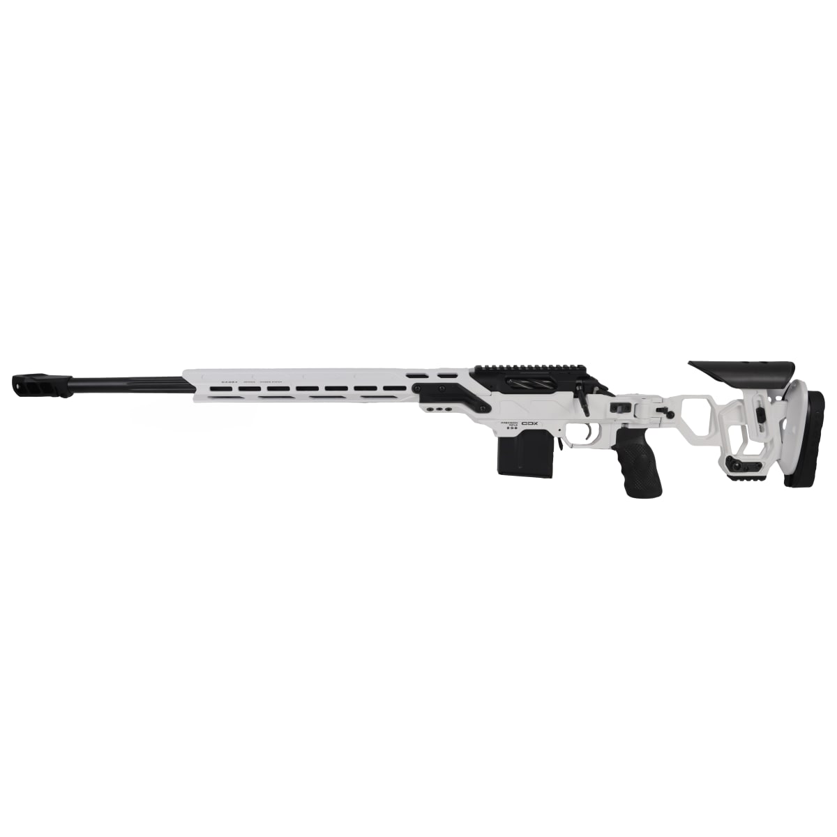 Cadex Defense CDX-R7 LCP .308 Win 24" 1:11.25 5/8"-24 TPI Bbl MX1 Muzzle Brake SA LH Rifle CDXR7-LH-LCP-308-24-BS20-I2F1N-HWB - Main Image