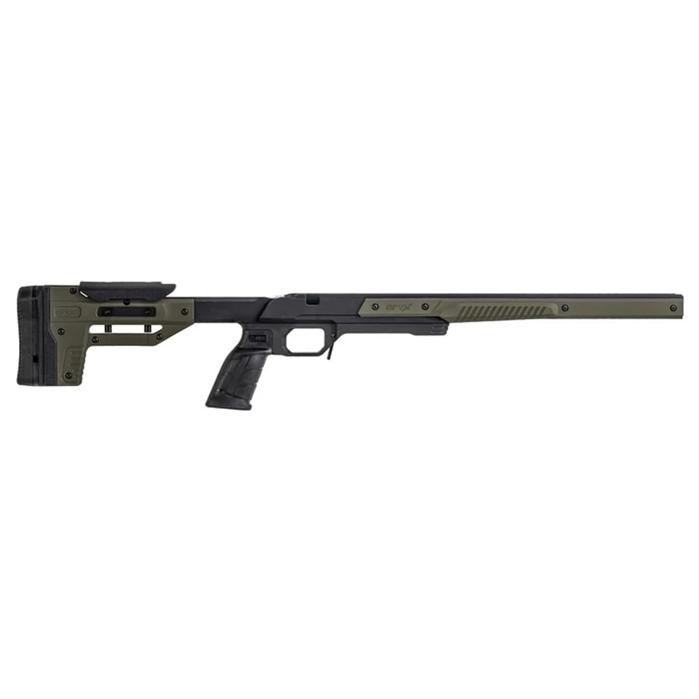MDT Oryx Chassis for Rem 700 Long Action CIP Right Hand w/ Adj Buttstock & MLOK Forend, OD Green 116679-ODG - Main Image
