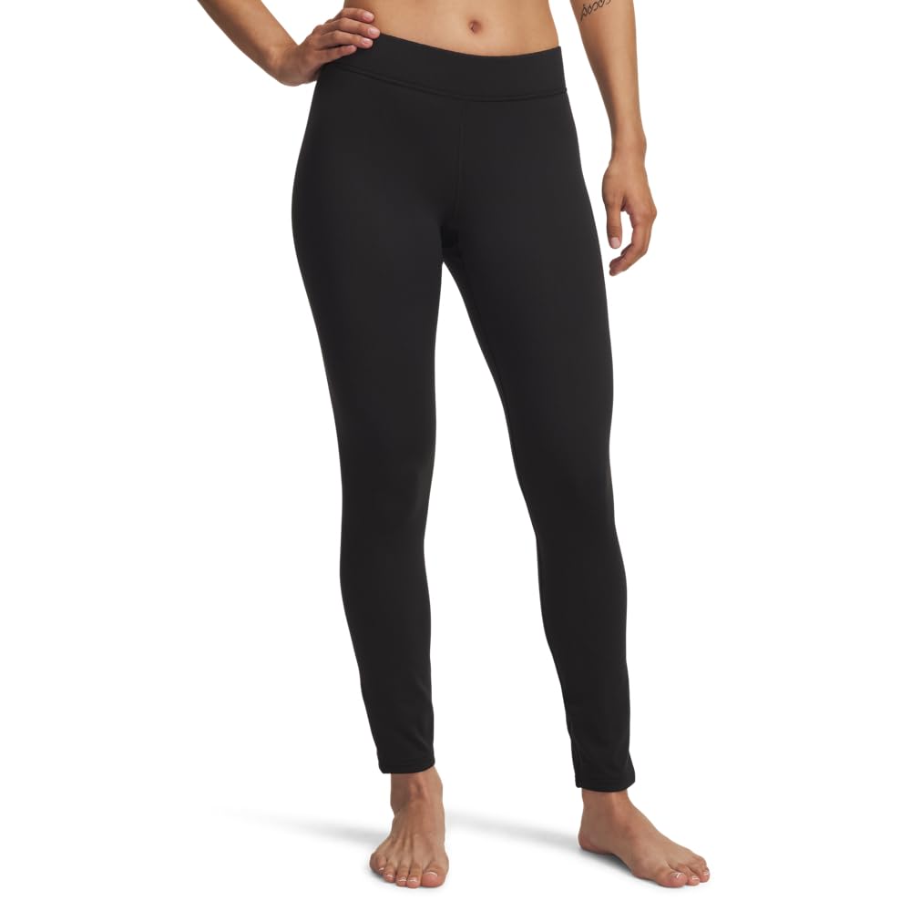 Under Armour Women's Coldgear Base Black/White 2.0 Leggings 6004069-00200 - Main Image