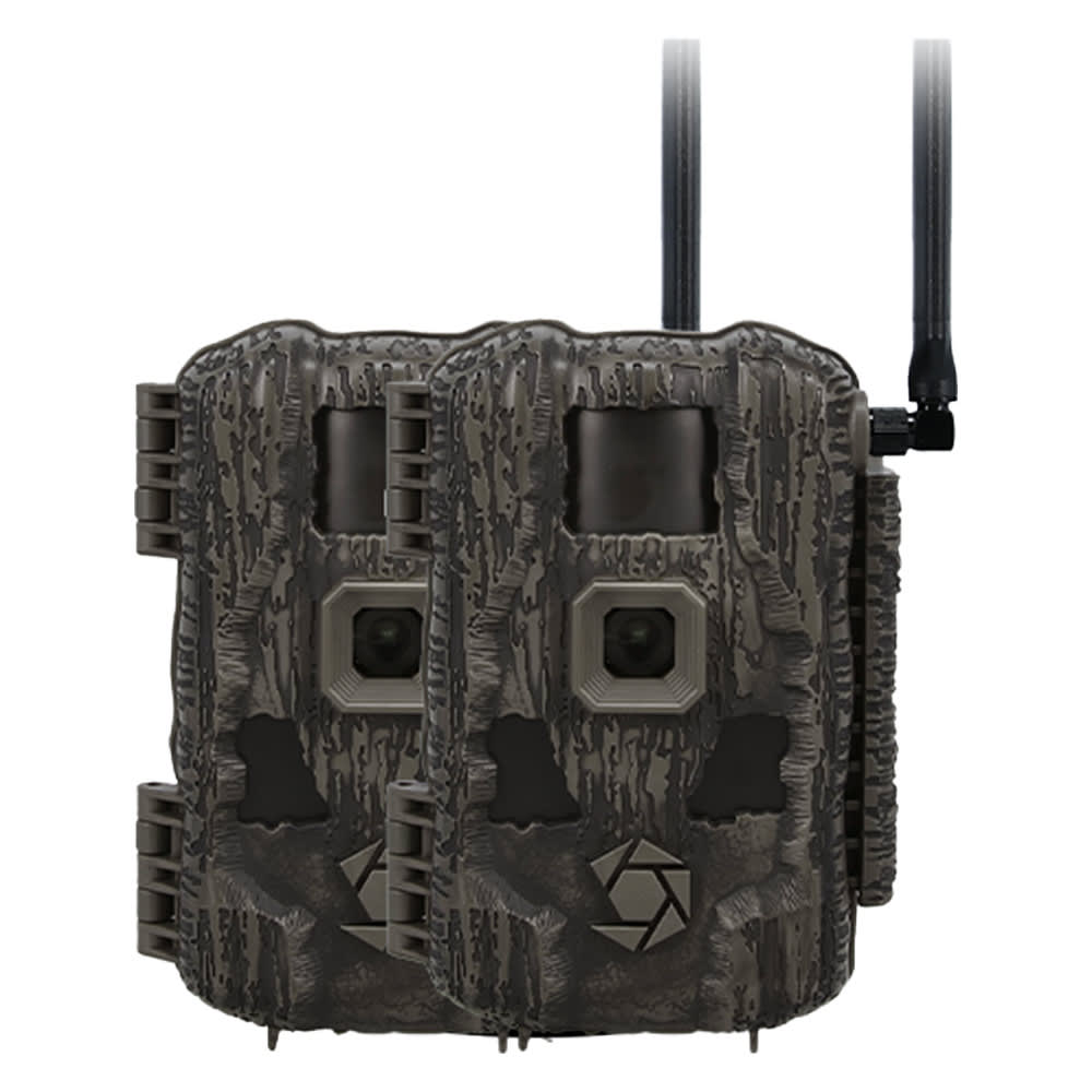 Stealth Cam Pack of 2 Fusion Max 3.0 Cellular Trail Cameras w/ 16 GB Internal Storage, 1080p Video & Audio, 100ft Detection Range STC-FXWTX3C-2PK - Main Image