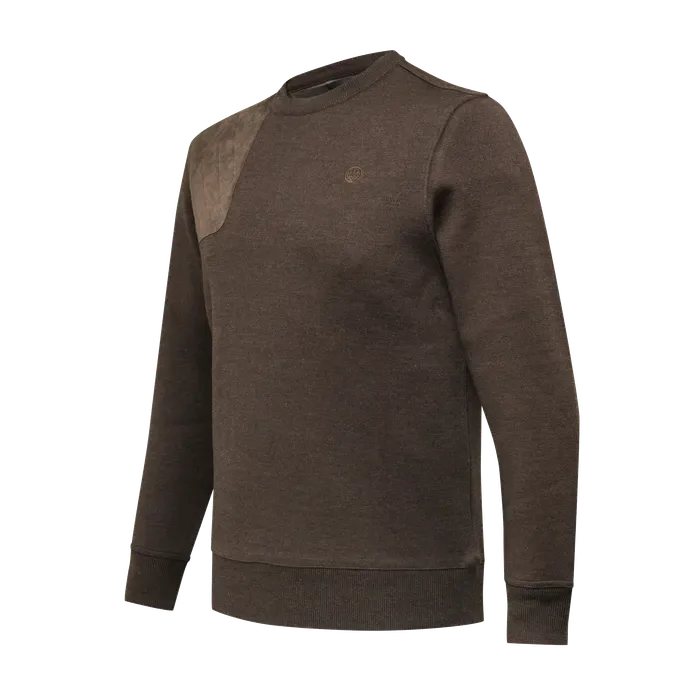 Beretta Highland Heritage Crew Neck Sweater Brown Bark XXXL PU771T262408AAXXXL