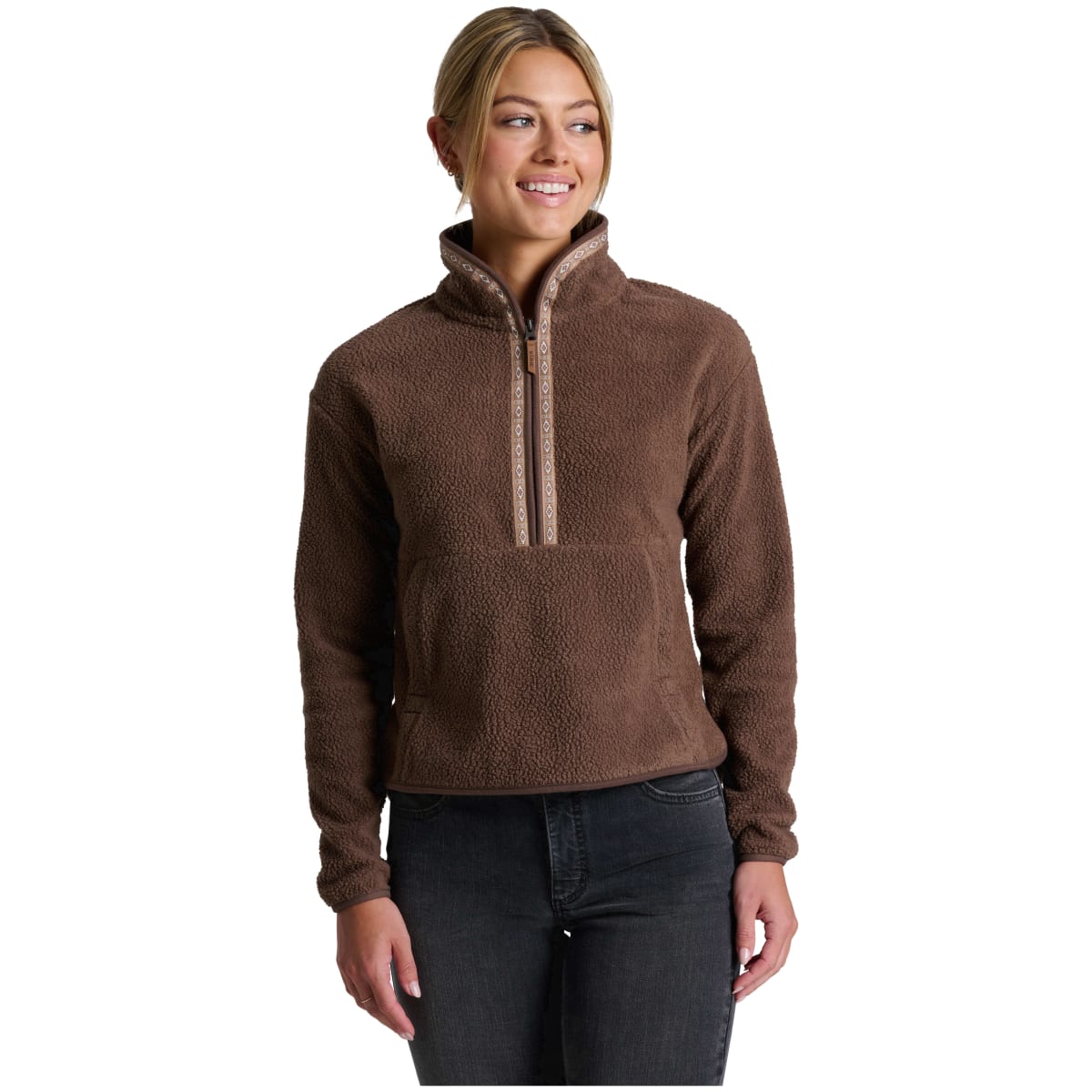 Kuhl Hygge 1/2 Zip Fleece Coffee Women's Size XS 4130-CF-W-XS