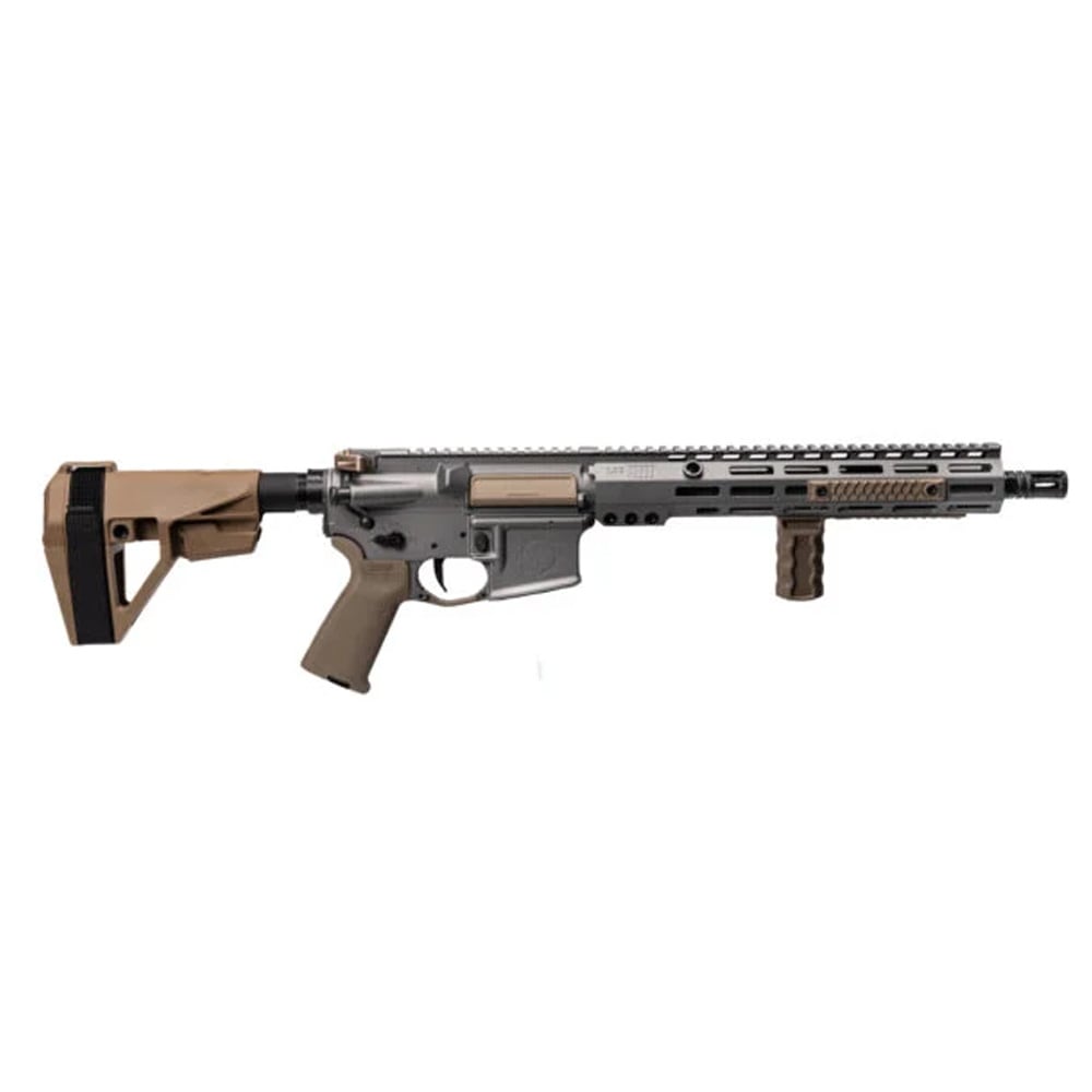 Sons of Liberty Gun Works Sage Dynamics SBR 12 .5" Bbl 5.56 P3 CL L2S Trigger LCH A5 System Magpul Furniture Railscales LP-SAGE-556-125-A2-SBR-GRAY-CK - Main Image