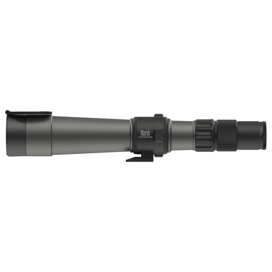 March-X Tracking Scope 8-80x56HM SFP MTR-W1 Reticle MOA Spotting Scope w/Eyepiece Extension Ring DT80HV56R-MTR-W1