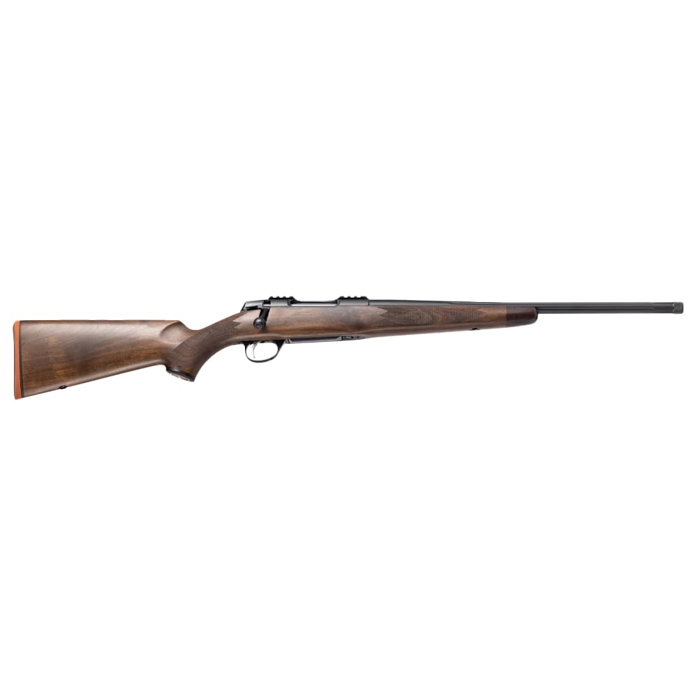 Sako 90 Grizzly 8x57 IS No Sights 20" Blued Fluted BBL 1:9.5 5/8x24 TPI RH Std Trig 5RD Wood / Oiled Brown J05344