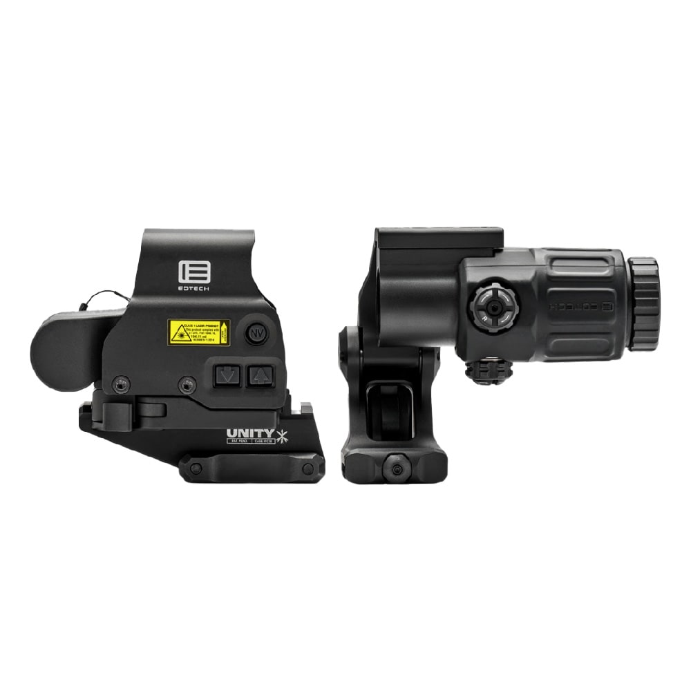 EOTech HHS Complete System Including Black EXPS3-0 HWS, G33 Magnifier, & Unity FAST FTC OMNI Mount HHS1-FTCU-BLK - Main Image