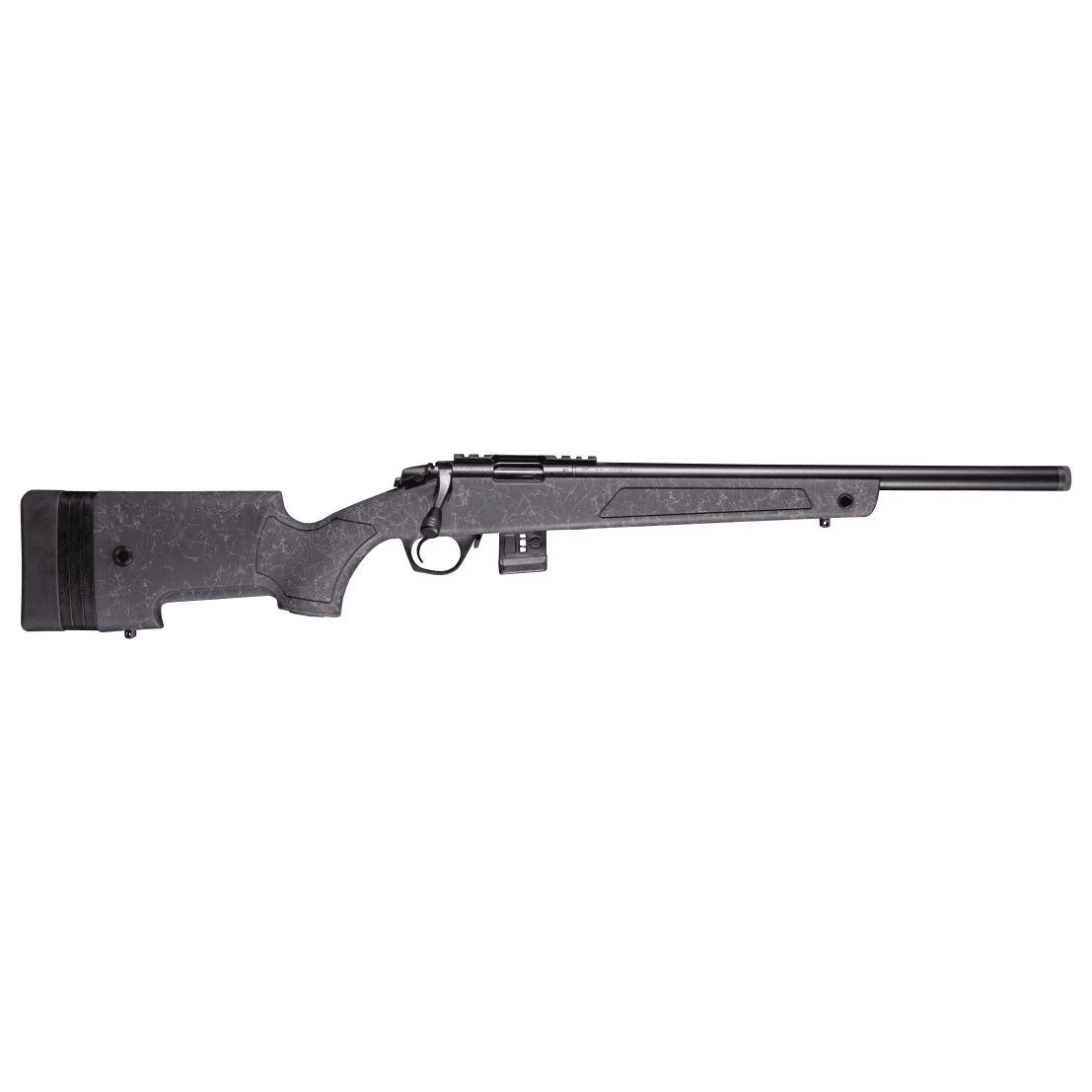 Bergara BMR-X Steel .22 LR 18" 1:16" 1/2"x28 #6 Bbl Green w/Black Webbing Rifle w/(1) 5rd & (1) 10rd Mag BMR007