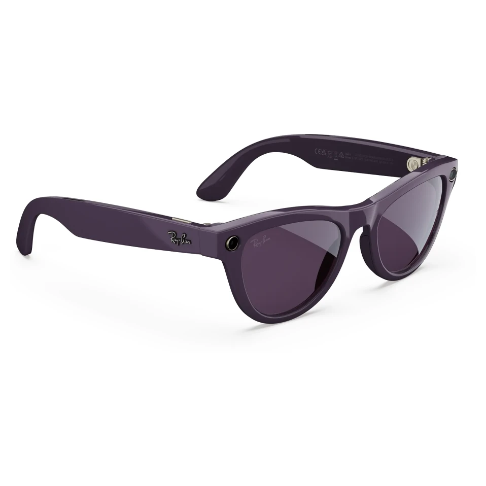 Ray-Ban Meta Skyler Shiny Mystic Violet Violet Transitions Amethyst 0RW4014-6701CH-52