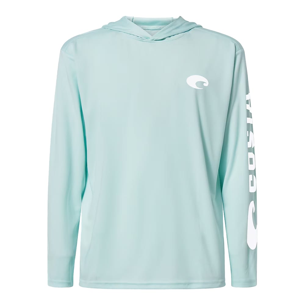 Costa Del Mar Lifestyle Technical Hood T-Shirt Mens Mint FQA400039-453 - Main Image