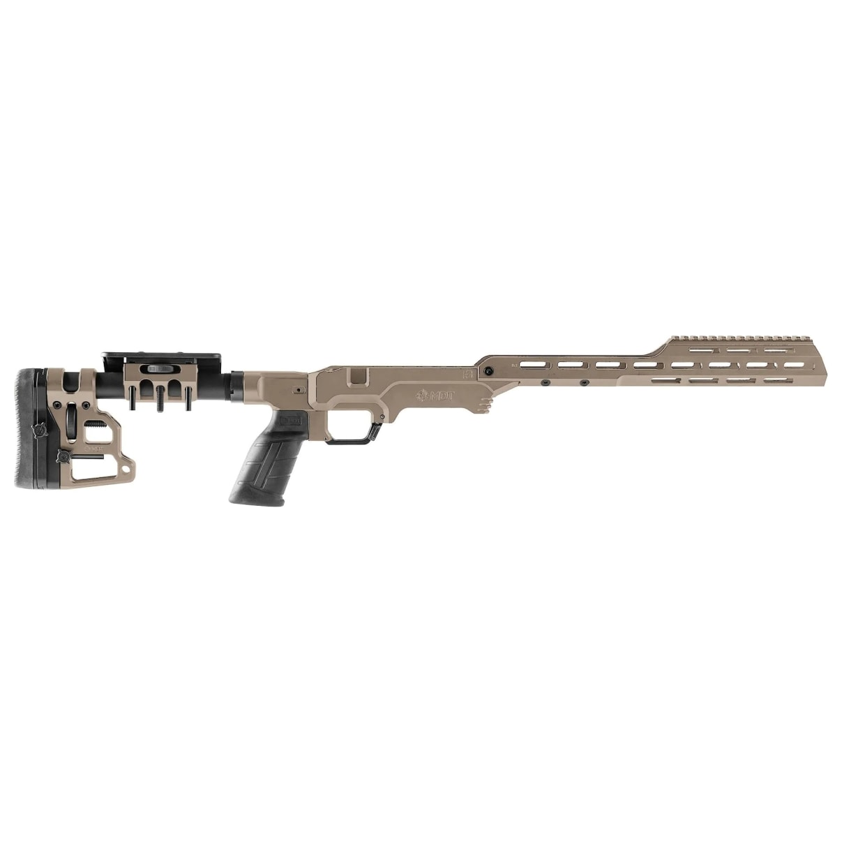 MDT Tactical LSS Gen3 Remington 700 LA 3.715 RH FDE Chassis System 114647FDE