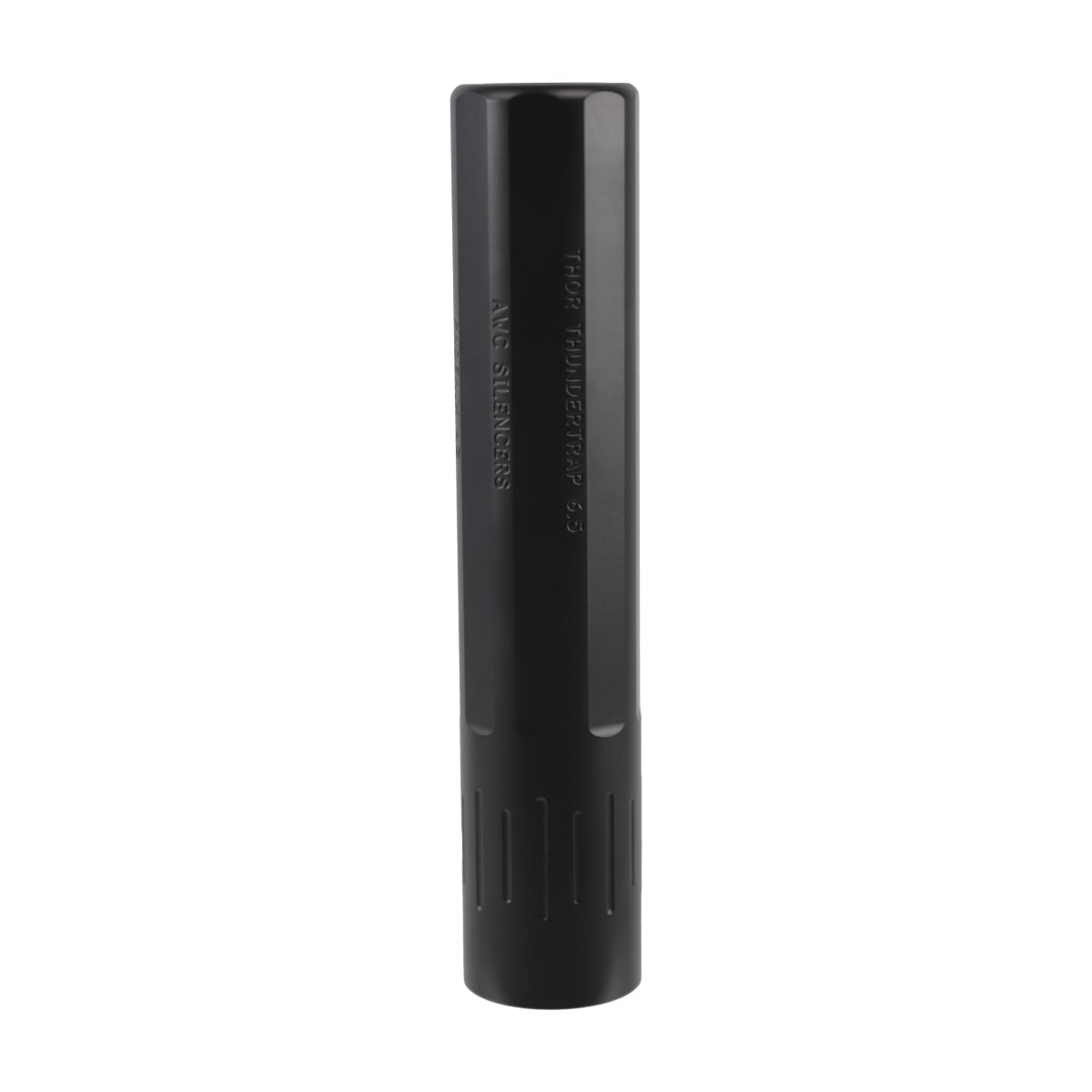 AWC Thor Thundertrap 6.5 mm 1/2x28 Graphite Black Suppressor THTHUNDER65-12X28 - Main Image