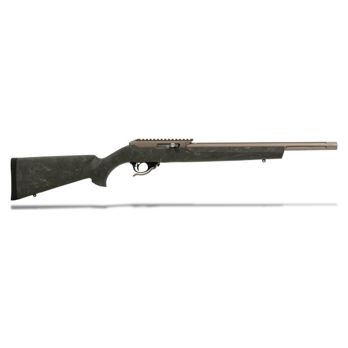 Tacsol X-Ring .22 LR Ghillie Green Hogue Rifle TST-TE-14 H-GGRN