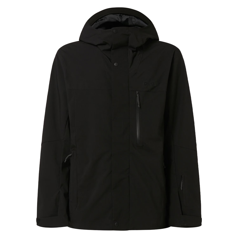 Oakley Men's Blackout XL Snow TNP TBT Shell Jacket FOA404736-02E-XL - Main Image