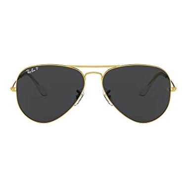 Ray-Ban Aviator Large Metal Legend Gold Black Polar 0RB3025-91964855
