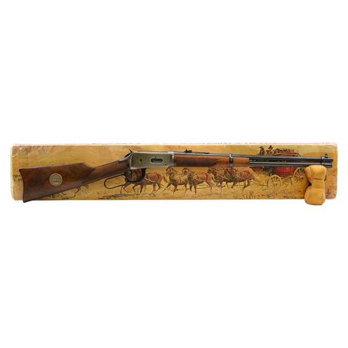 Winchester Model 94 30-30win (Wells Fargo & Co. Edition), Excellent Shape in Original Box - UA343