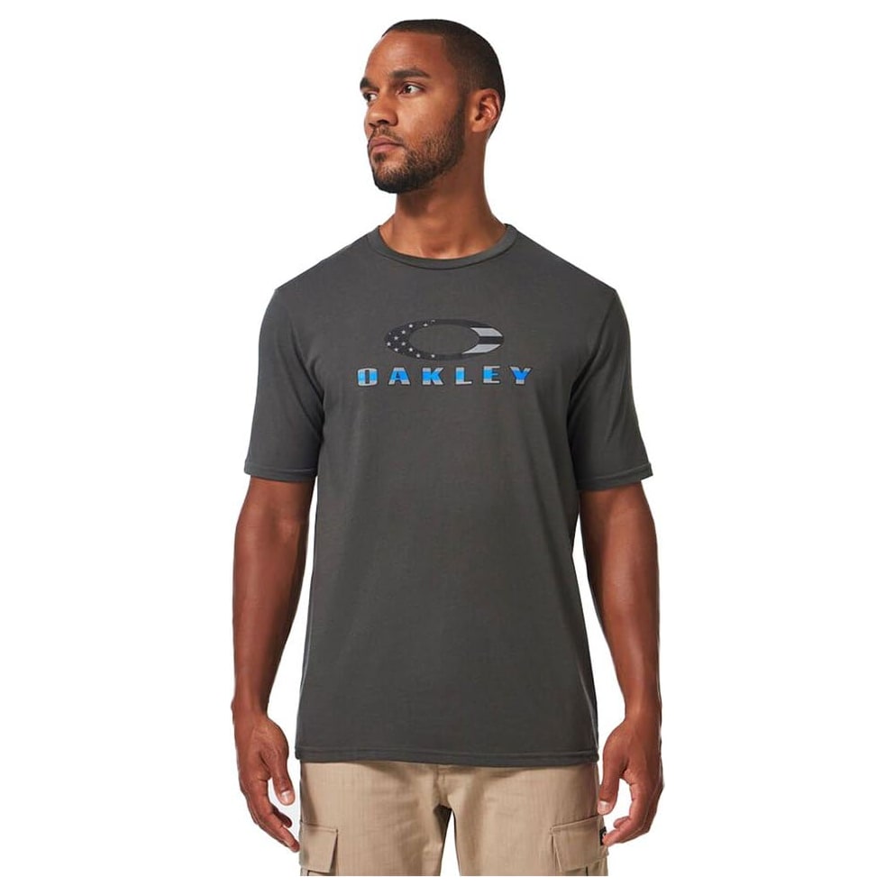 Oakley SI Oakley Thin Blue Line Logo Blackout T-Shirt XL FOA402829-02E-XL - Main Image